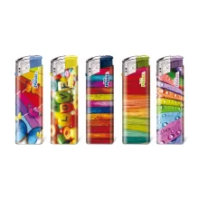 Pride Vintage Color E-106 пьезо зажигалка заправляемая