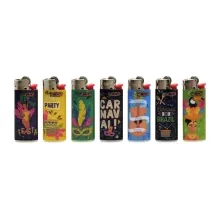 Bic J25 mini Carnaval кремниевая зажигалка