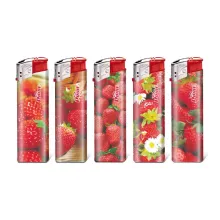Pride Strawberry (aroma) E-106 пьезо зажигалка заправляемая