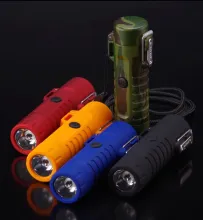 Double Arc электроимпульсная USB зажигалка - фонарик 2 в 1