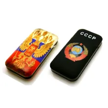 Hengda HD-606 портсигар со встроенной USB зажигалкой 