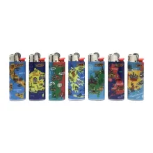 Bic J25 mini European Maps кремниевая зажигалка