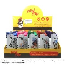 New Time FM-01 кремниевая зажигалка металлическом чехле