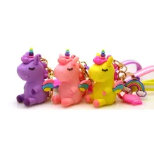 Unicorn брелок силиконовый