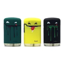 Zengaz Mega Jet ZL-3 Rubberized Green турбо зажигалка заправляемая