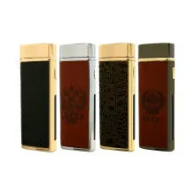 Aomai 2350 электроимпульсная USB зажигалка с фонариком