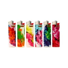 Bic J3 "Coloured Wave" кремниевая зажигалка