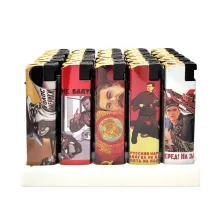 Oney JM-02(08) турбо зажигалка в металлическом чехле