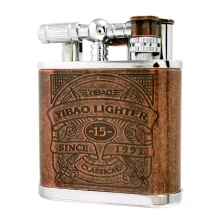 Yibao 055C настольная газовая кремниевая зажигалка