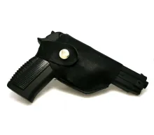 608 Leather machine пистолет турбо зажигалка в кобуре
