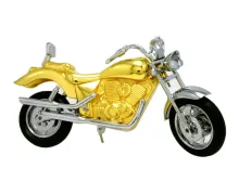 Harley Flame HX-6012 настольная турбо зажигалка мотоцикл 