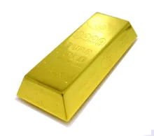 Pure Gold настольная пьезо зажигалка "Слиток"