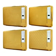 DH-883(2)SD20 портсигар со встроенной турбо зажигалкой 
