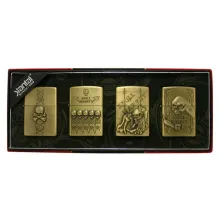 Jiantai Черепа 3 бензиновые зажигалки 