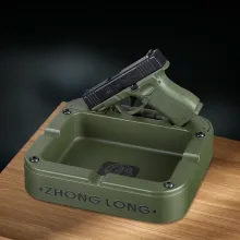 Zhong Long ZL-035A настольная турбо зажигалка - пепельница