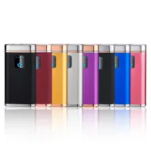 LA-1073 USB зажигалка + Powerbank + фонарик 3 в 1 