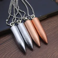 Dolphin HY668 "Пуля" бензиновая зажигалка - спичка на цепочке