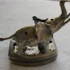 DINGHAO DH-8880 "Слон" настольная зажигалка - пепельница 