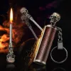 Honest BCZ227 Design бензиновая зажигалка - спичка с кольцом для ключей