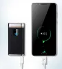 LA-1073 USB зажигалка + Powerbank + фонарик 3 в 1 