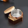 QD626 настольная бензиновая зажигалка - пепельница