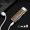 Aomai 2350 электроимпульсная USB зажигалка с фонариком