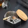 QD626 настольная бензиновая зажигалка - пепельница