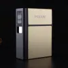 Focus JD-YH035A кейс для сигарет с встроенной USB зажигалкой 