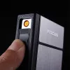 Focus JD-YH035A кейс для сигарет с встроенной USB зажигалкой 