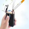 LA-1073 USB зажигалка + Powerbank + фонарик 3 в 1 