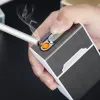 Laotou HD-KS-A6 кейс для сигарет с встроенной USB зажигалкой