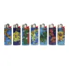 Bic J25 mini European Maps кремниевая зажигалка