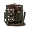 Guotai XPT-48oz фляга с дорожным набором в чехле на ремне 