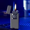 TH835 кремниевая турбо зажигалка 2 огня