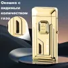 Induction CL-2421 газовая электро зажигалка 2 пламени