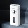 Yain кремниевая турбо зажигалка 2 огня