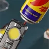Cob 9015B кремниевая турбо зажигалка 2 огня  с фонариком