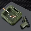 Zhong Long ZL-035A настольная турбо зажигалка - пепельница