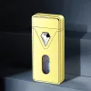 Yain кремниевая турбо зажигалка 2 огня