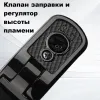 Honest BCZ832-1 кремниевая турбо зажигалка 2 огня