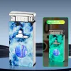 WB897 кремниевая турбо зажигалка 2 пламени