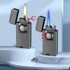 TH835 кремниевая турбо зажигалка 2 огня