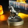DINGHAO DH-8866 "Собака" настольная зажигалка - пепельница 