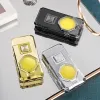 Cob 9015B кремниевая турбо зажигалка 2 огня  с фонариком
