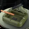Zhong Long ZL-035A настольная турбо зажигалка - пепельница