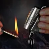 Honest BCK2-572 бензиновая зажигалка - спичка с карабином, фонариком и кольцом для ключей