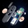 Hetai HT210 USB зажигалка - спиннер 2 в 1 с подсветкой