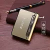 Focus JD-YH002 портсигар - автомат с турбо зажигалкой