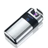 Ruvzz R100 сенсорная электроимпульсная USB зажигалка с поддержкой беспроводной зарядки