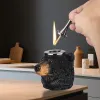 Honest BCZ854-1 настольная бензиновая зажигалка с электроимпульсным поджигом